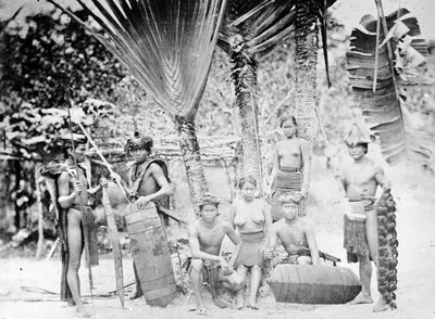 Indigènes de la péninsule de Penang, vers 1870s - European Photographer